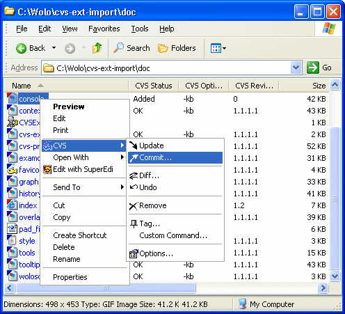 Context Menu